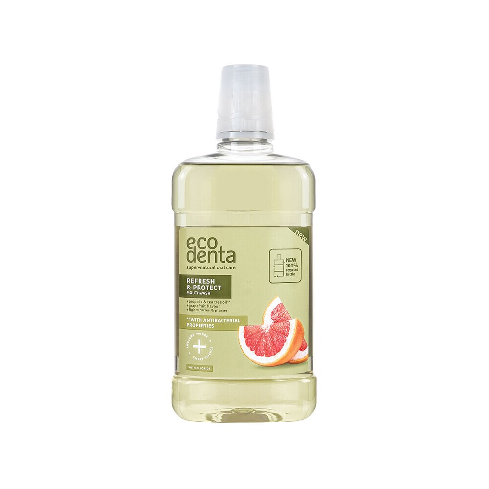 Refresh & Protect Mouthwash 500ml Ecodenta