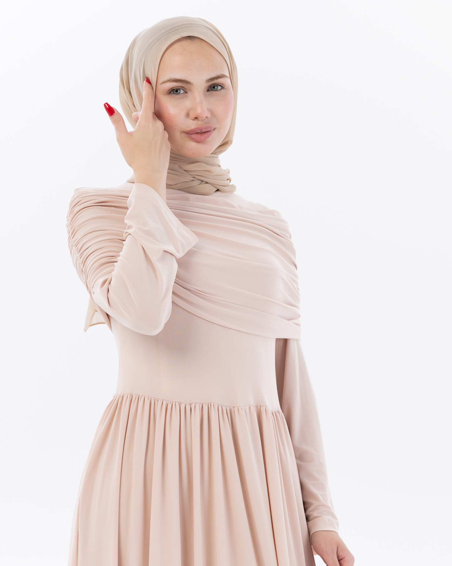 Day dress - Beige - 5