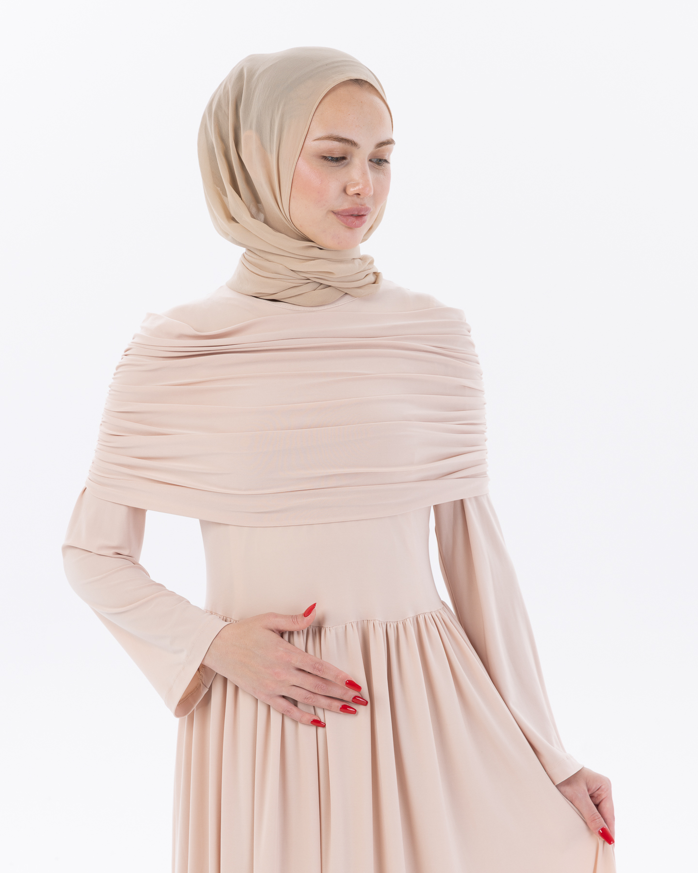 Day dress - Beige - 3