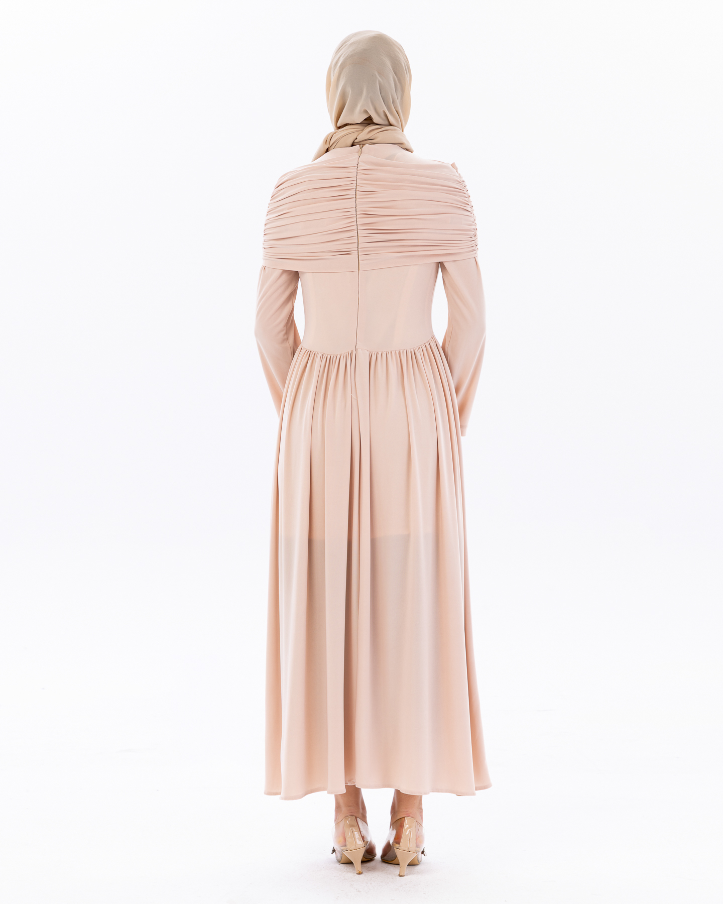 Day dress - Beige - 8