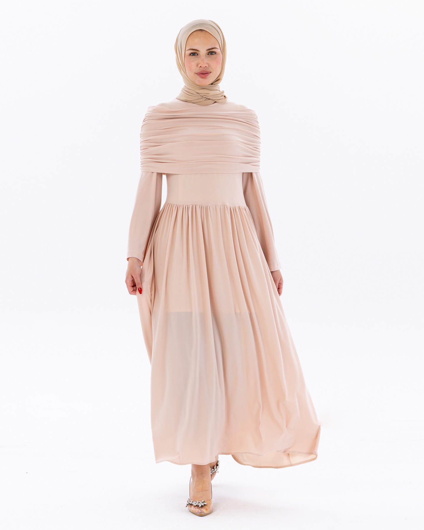 Day dress - Beige - 2