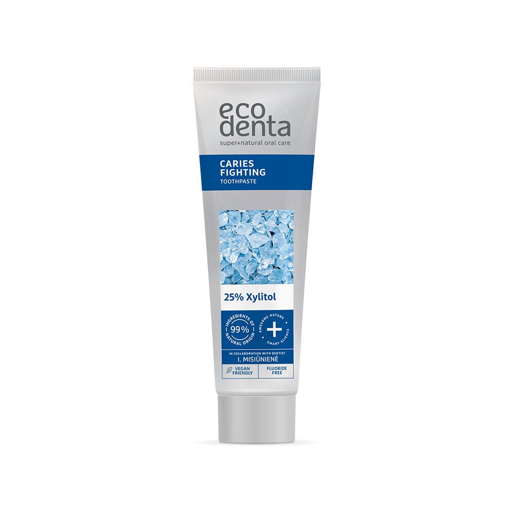 Caries Fighting Toothpaste With Xylitol 100ml Ecodenta