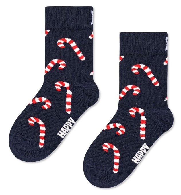 Happy Socks Kids Candy Cane Sock