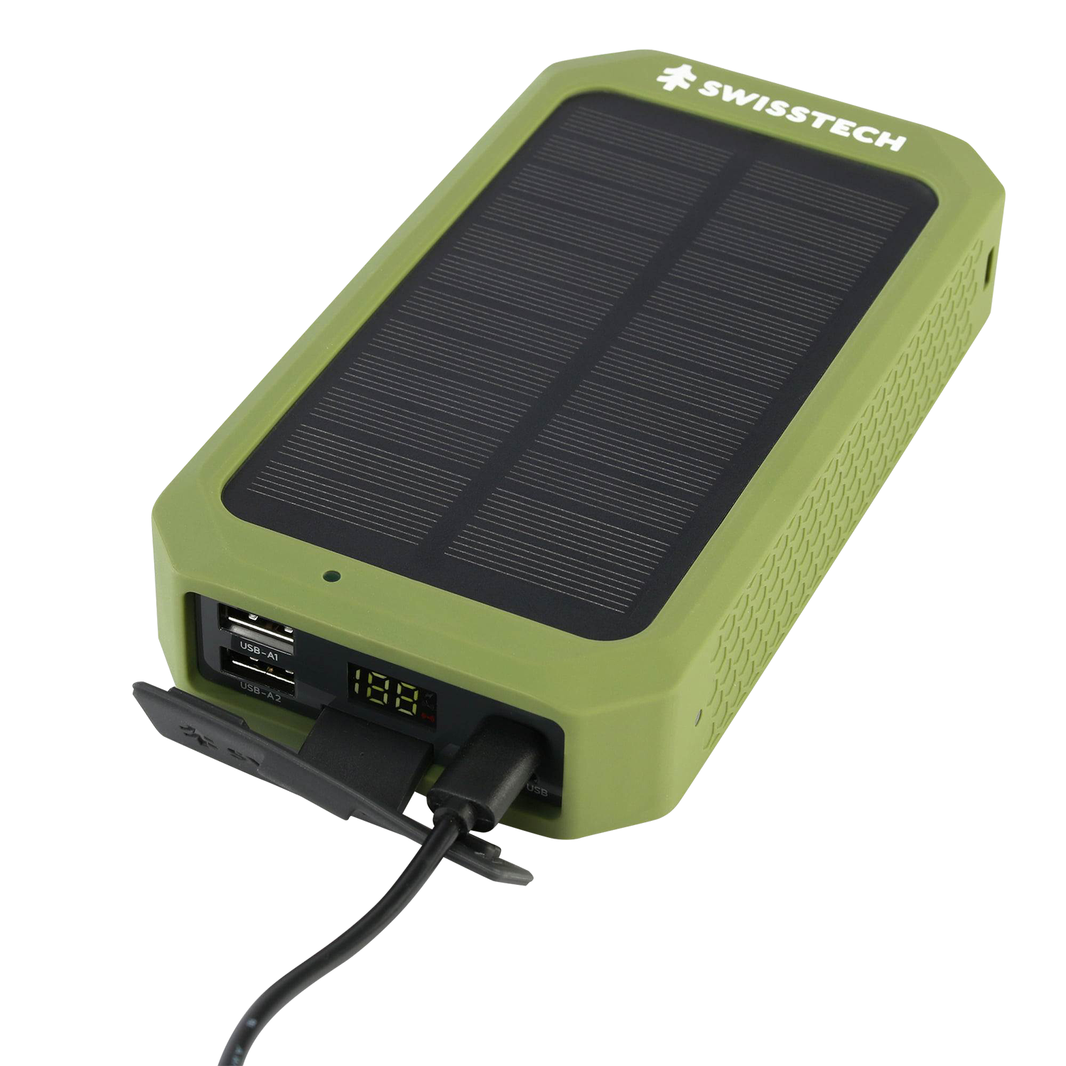 SwissTech draagbare powerbank 20.000 mAh