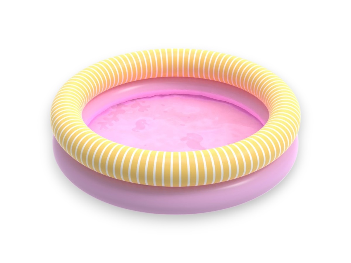 Pool blå rosa