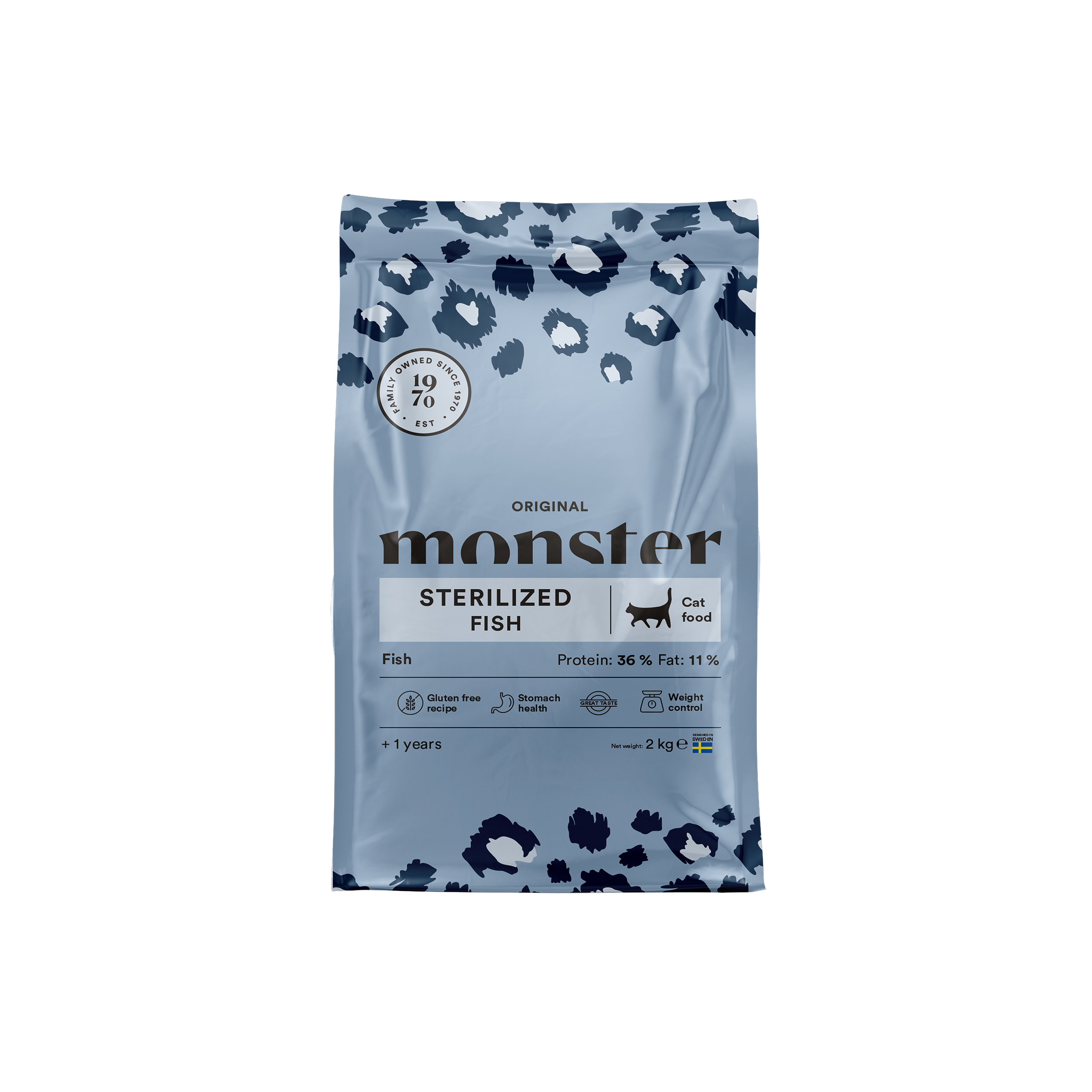Monster Cat Original Sterilized Fish 2kg