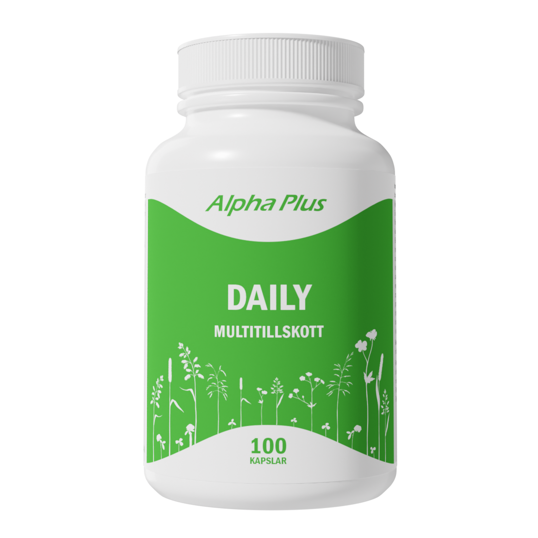 Daily 100 kap Multivitamin & Mineral , Alpha Plus