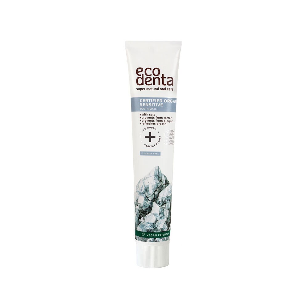 Organic Sensitivity Relief Toothpaste With Salt 75ml Ecodenta