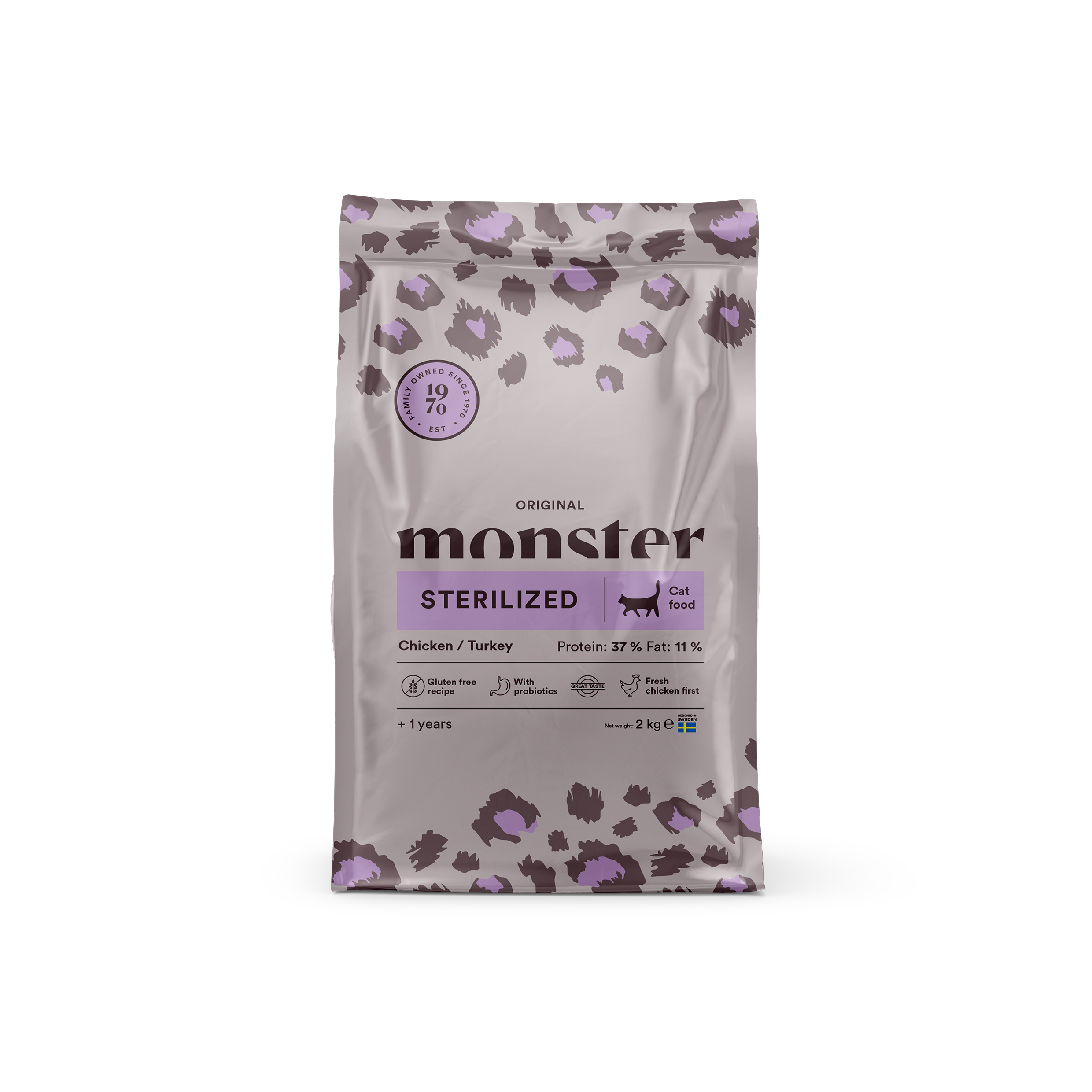 Monster Cat Original Sterilized 2kg