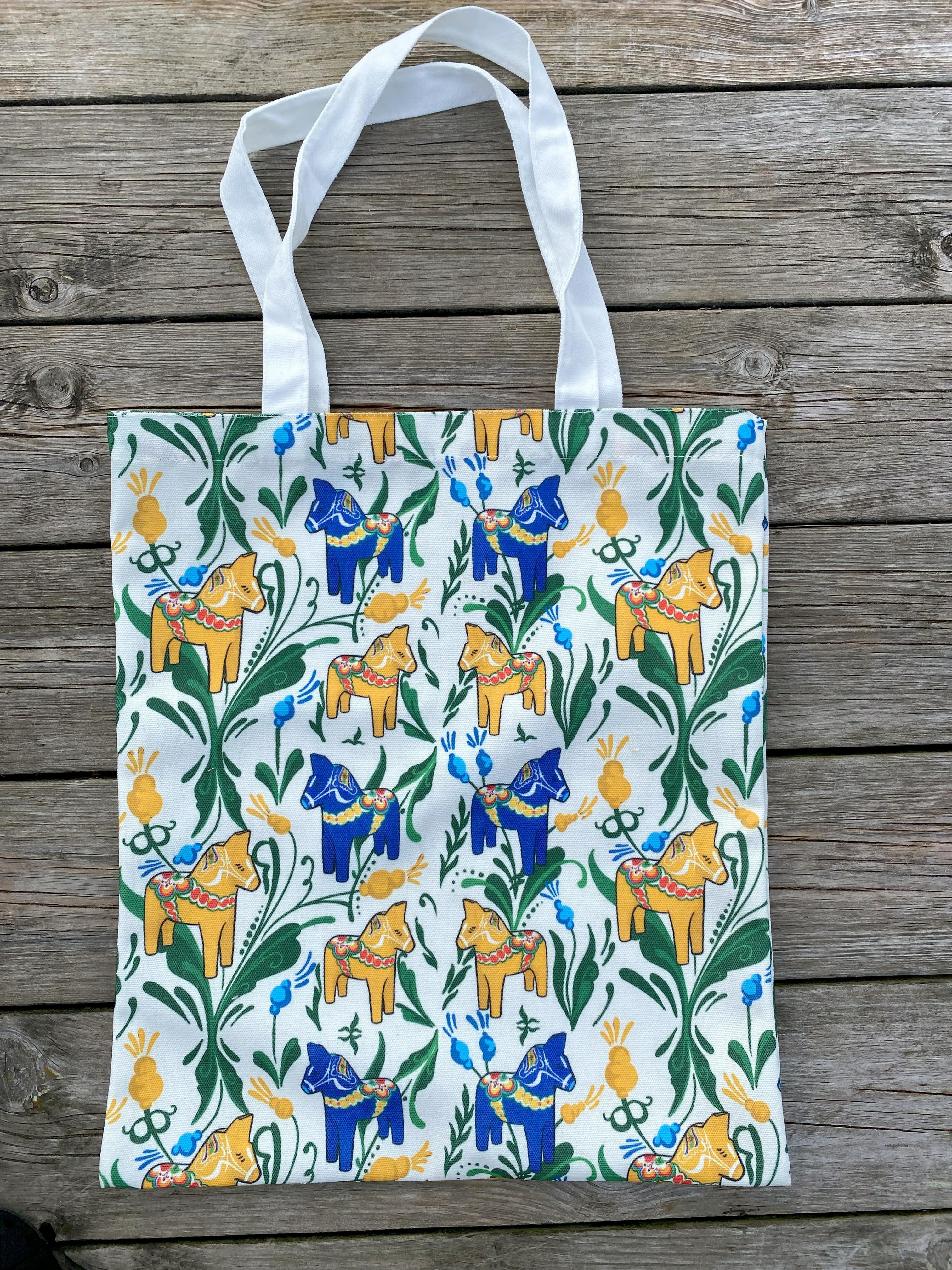 Canvas bag "Dalarna" 35x40 cm - Choose between three different models! - 5