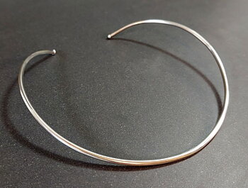 Halsring i Sterling Silver