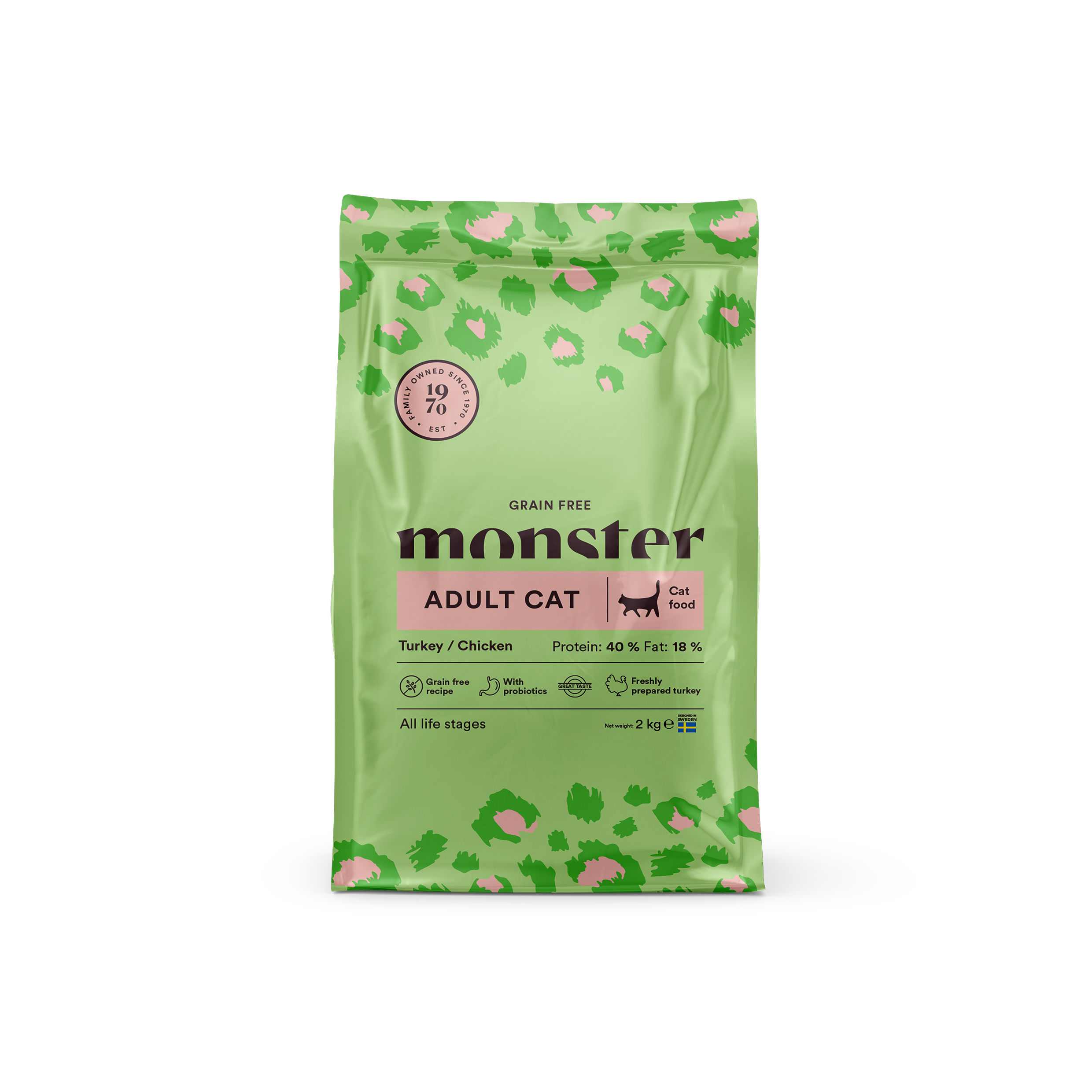 Monster Cat Grainfree Adult 2kg