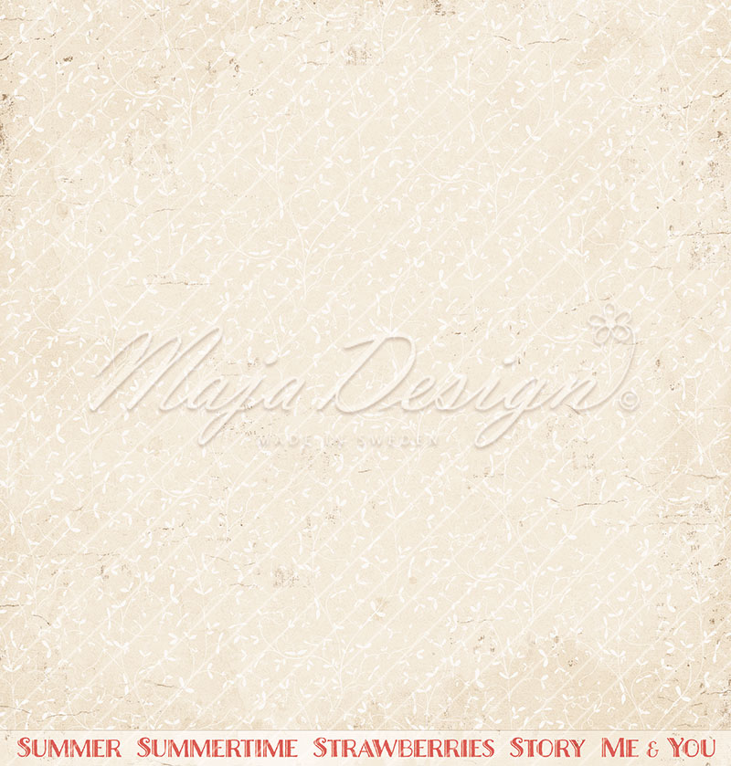 MAJA DESIGN -Strawberry thief - Cut-out-cards - 3