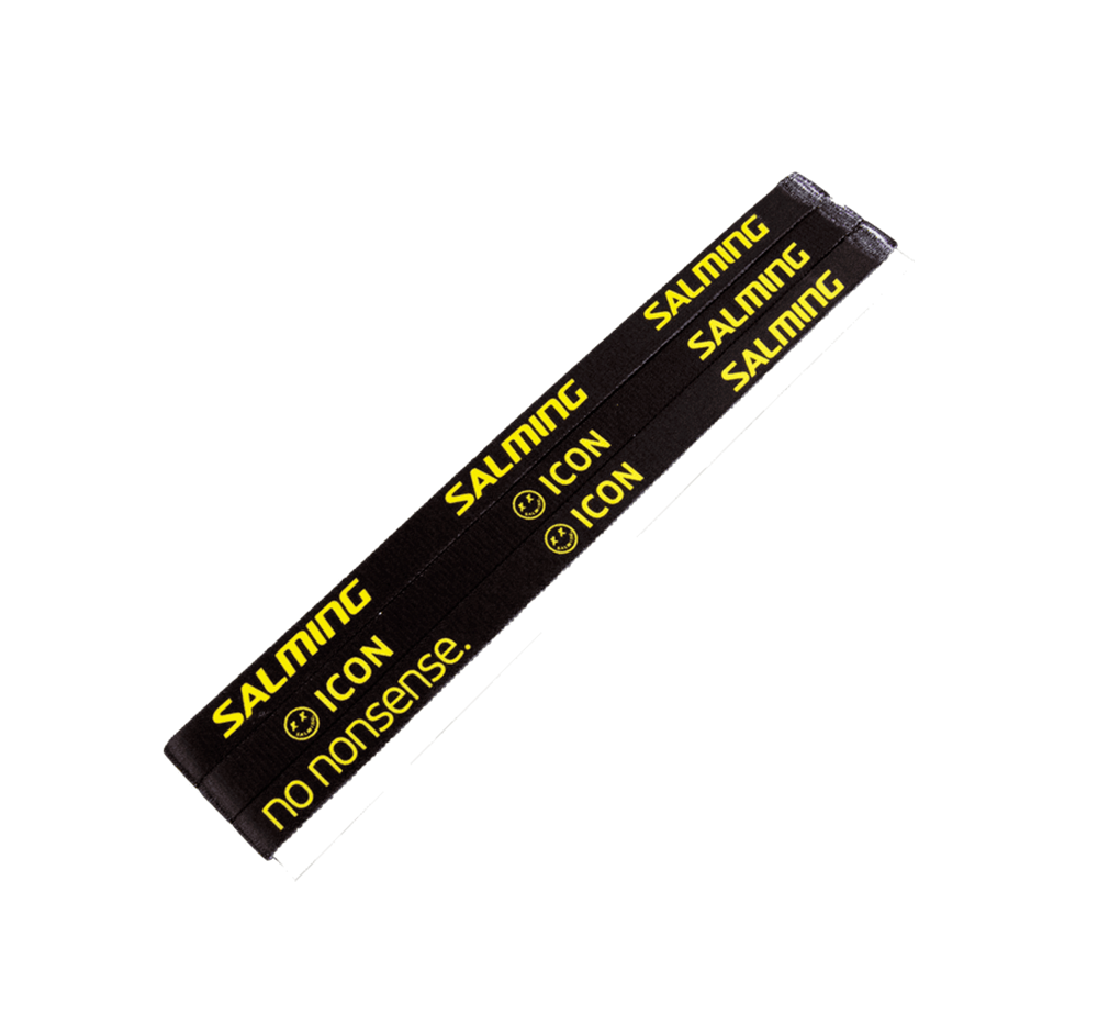 SALMING Hairband 3-pack Icon black/yellow