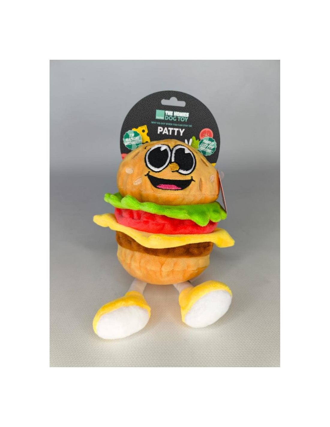 FuzzYard Hundleksak The Homies Patty - 5