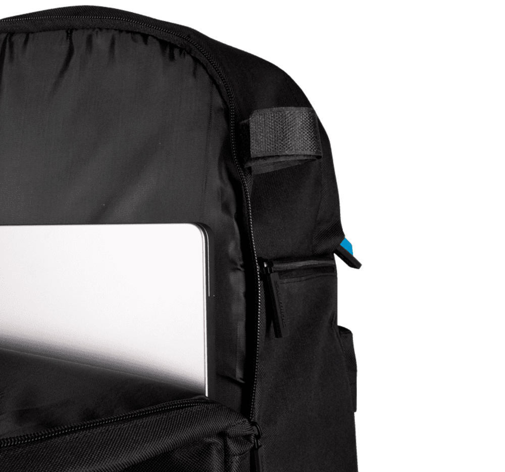 Salming Backpack with Stickholder black - 4