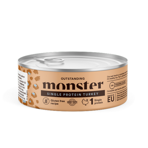 Monster Cat Adult Single Protein Turkey 100g