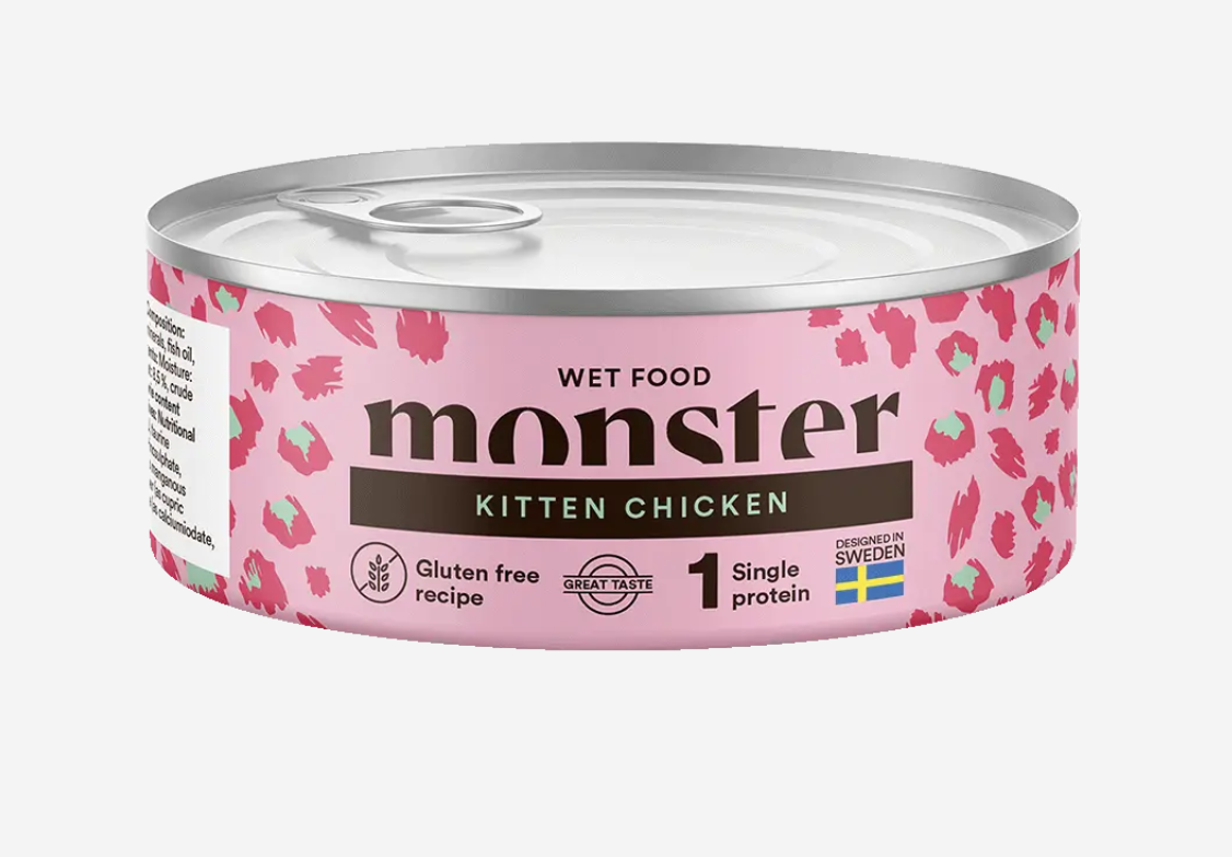 Monster Cat Kitten Chicken 100g