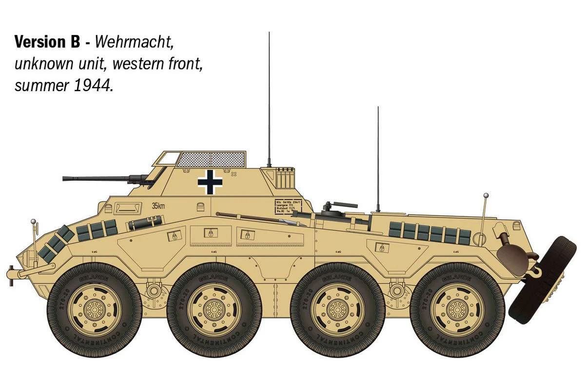 Sd.Kfz 234/1 1/35 - 4