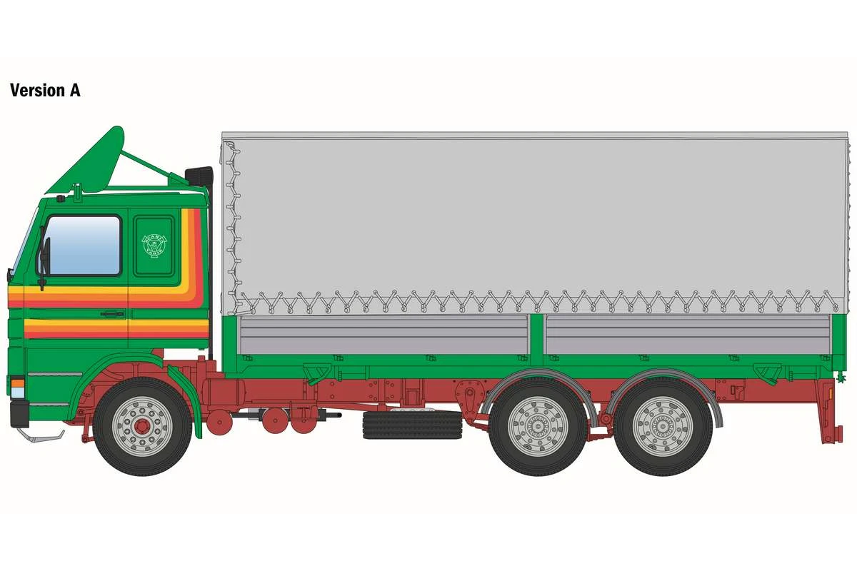 Scania 142H 6x2 Canvas 1/24 - 4