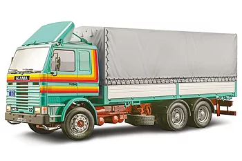 Scania 142H 6x2 kapellflak, 1/24