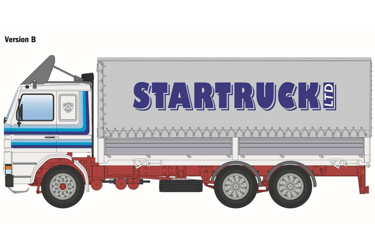 Scania 142H 6x2 Canvas 1/24 - 5