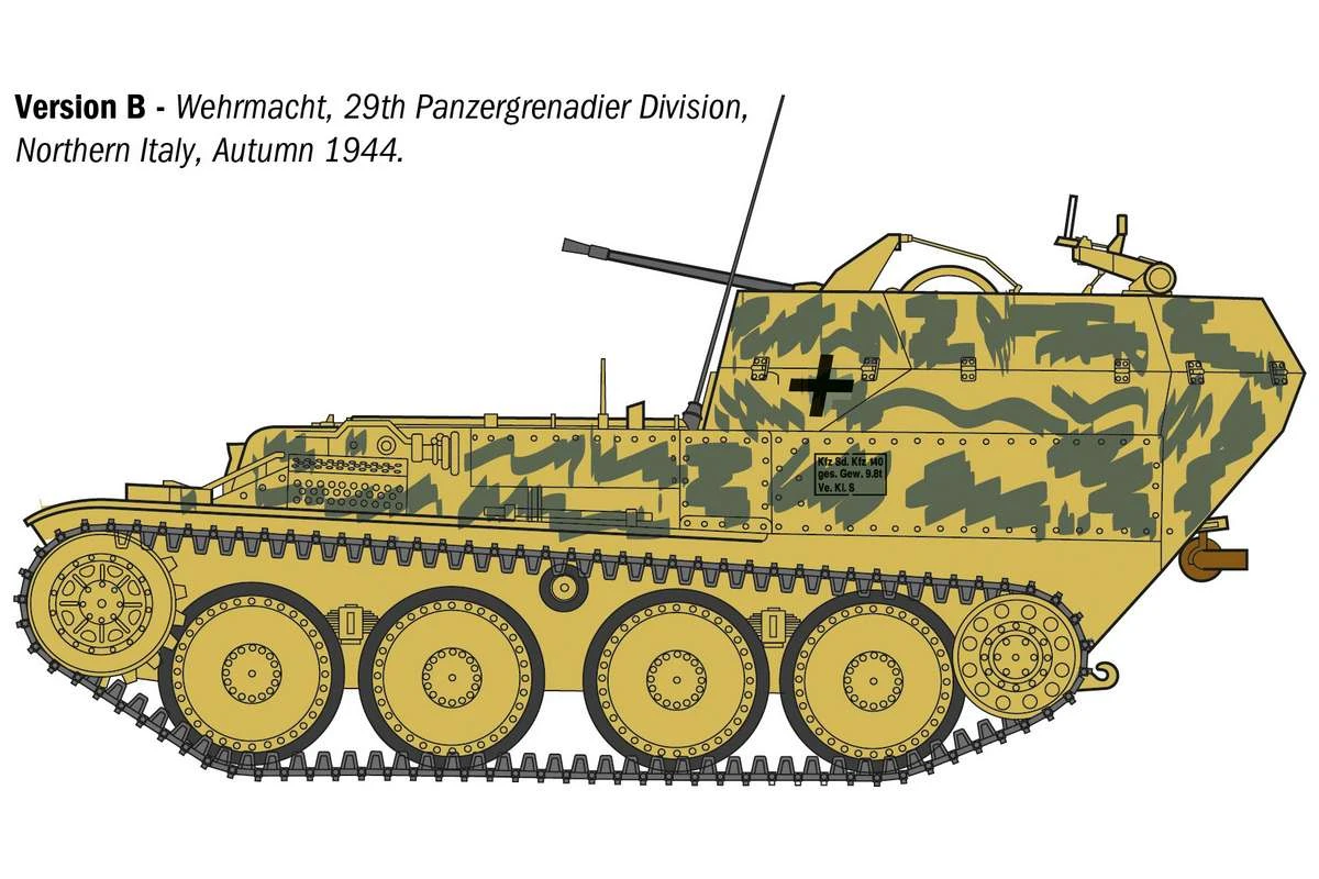 Sd.Kfz 140 Luftvärnskanonvagn 38 Gepard - 3