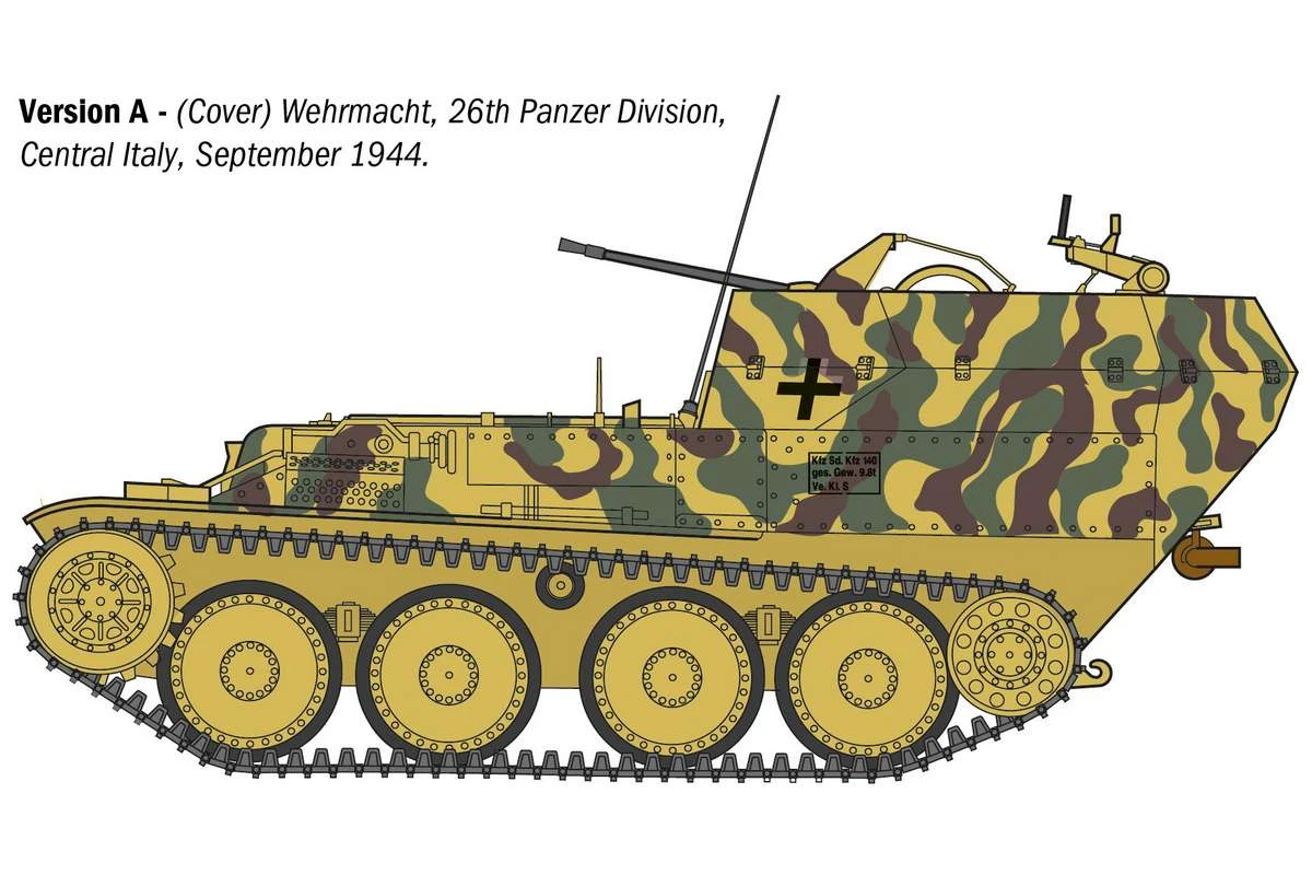 Sd.Kfz 140 Luftvärnskanonvagn 38 Gepard - 2