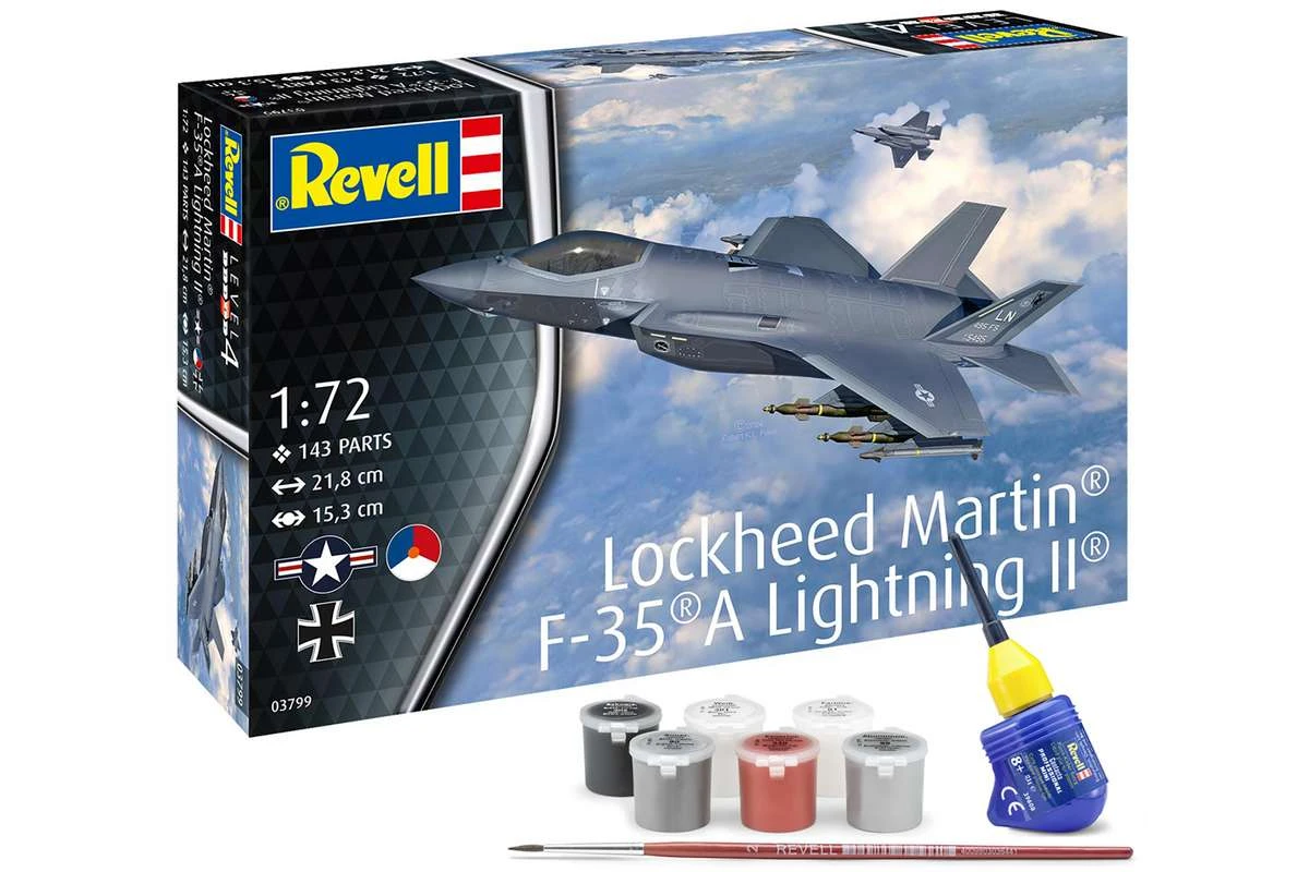 Modellset: Lockheed Martin F-35A Lightning II 1/72