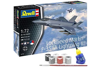 Model set: Lockheed Martin F-35A Lightning II 1/72
