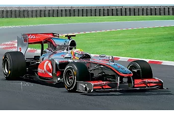 Model set: McLaren Mercedes MP4-25 'Lewis Hamilton' 1/24