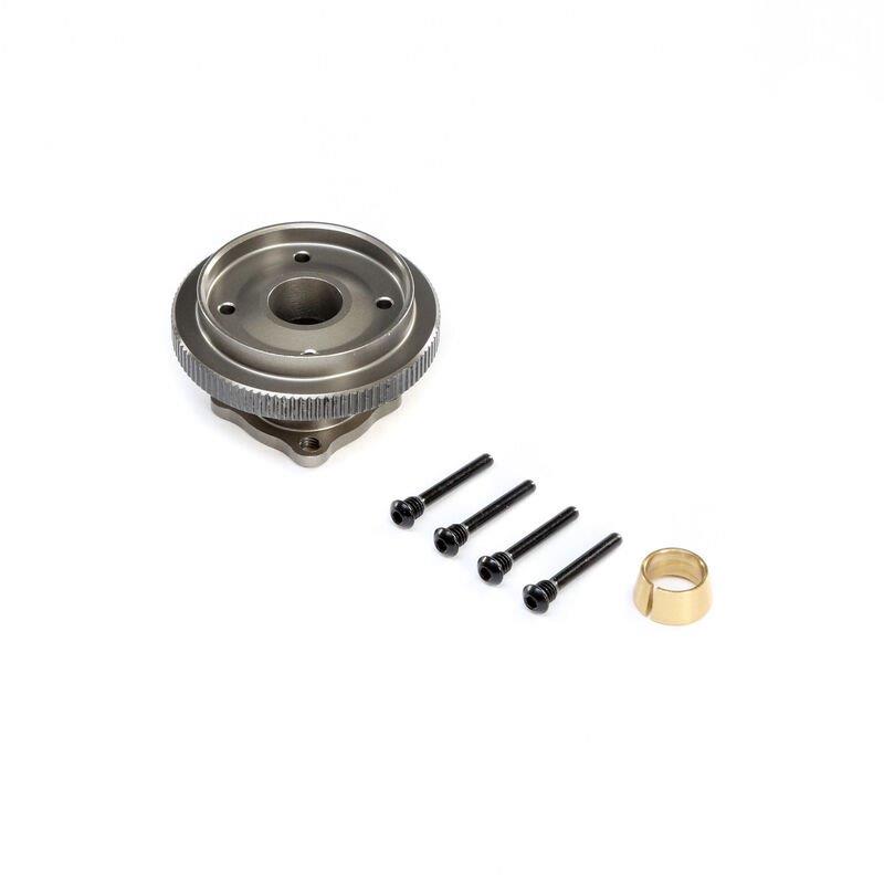 TLR Flywheel and Collet Aluminum: 8IGHT-X