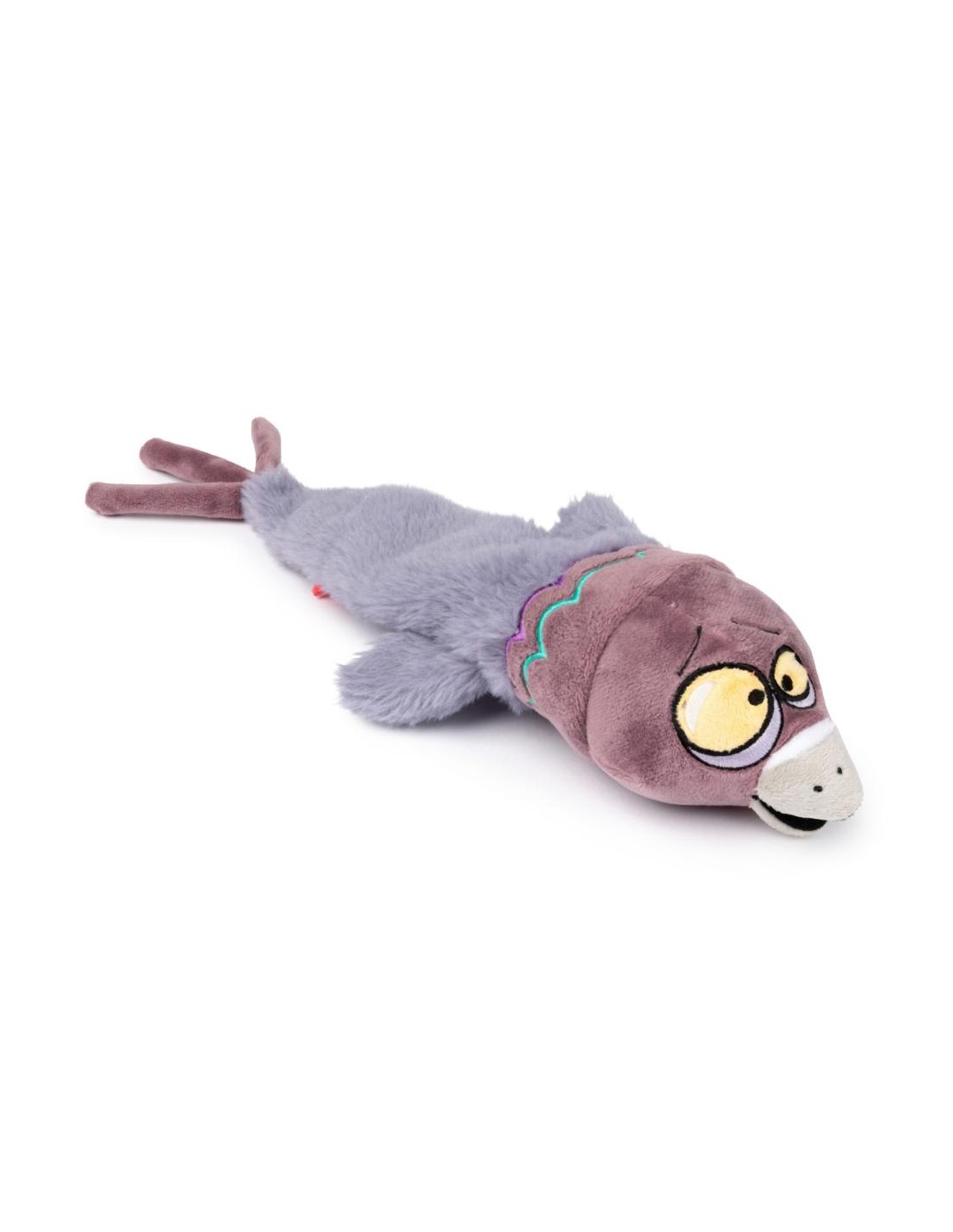 FuzzYard Hundleksak The Yeetz Peace Out Pigeon 13x7x41cm Lila
