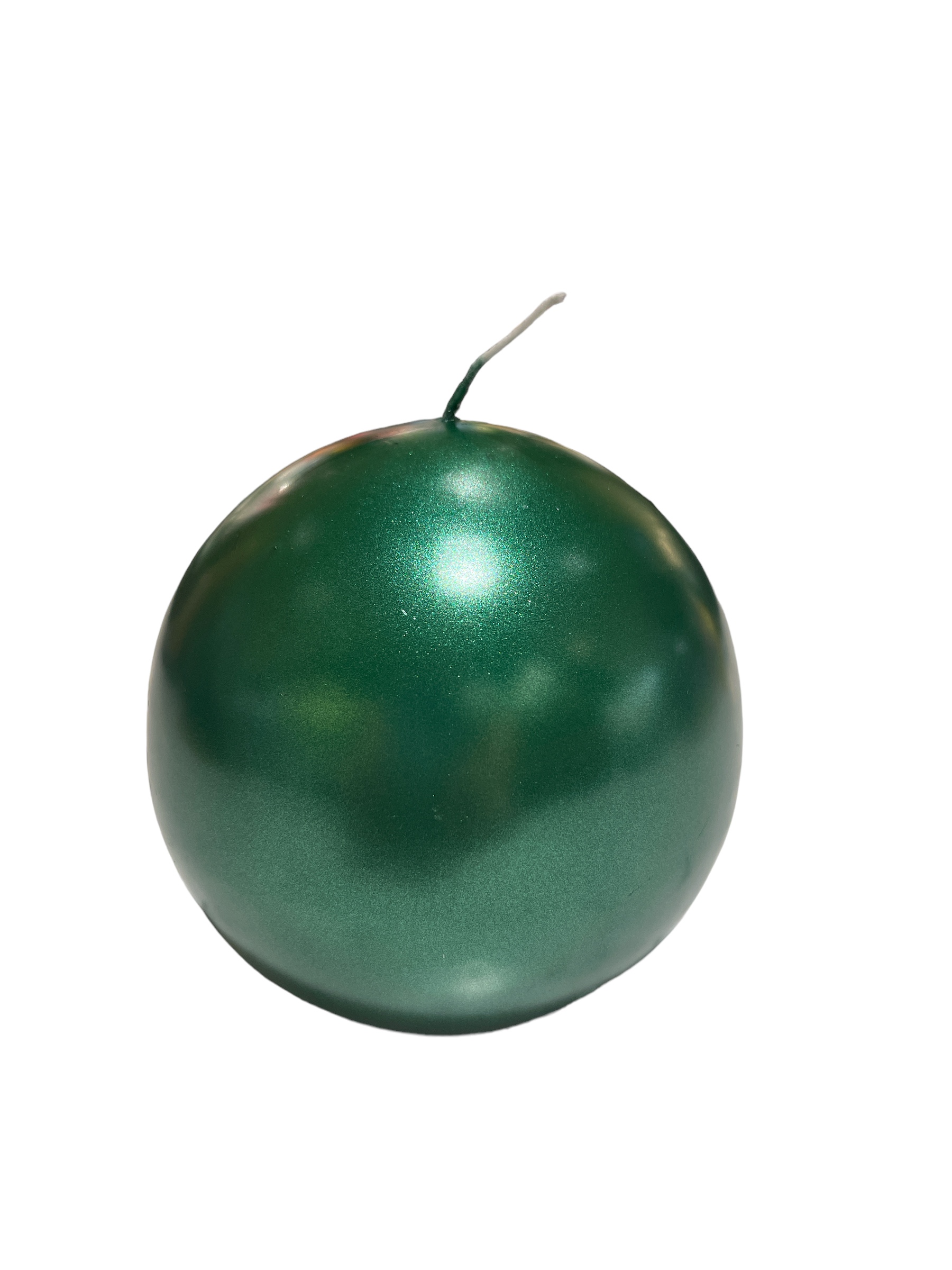 Ball light Dark green Metal 10cm Lacquer