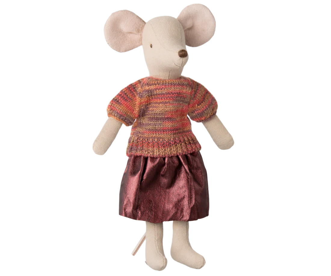 Maileg - Skirt and knitted blouse, Mum mouse - 3