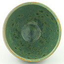Isak Isaksson (2000s) Unique Chawan Bowl with Green Crystalline Glaze 12 cm  #14