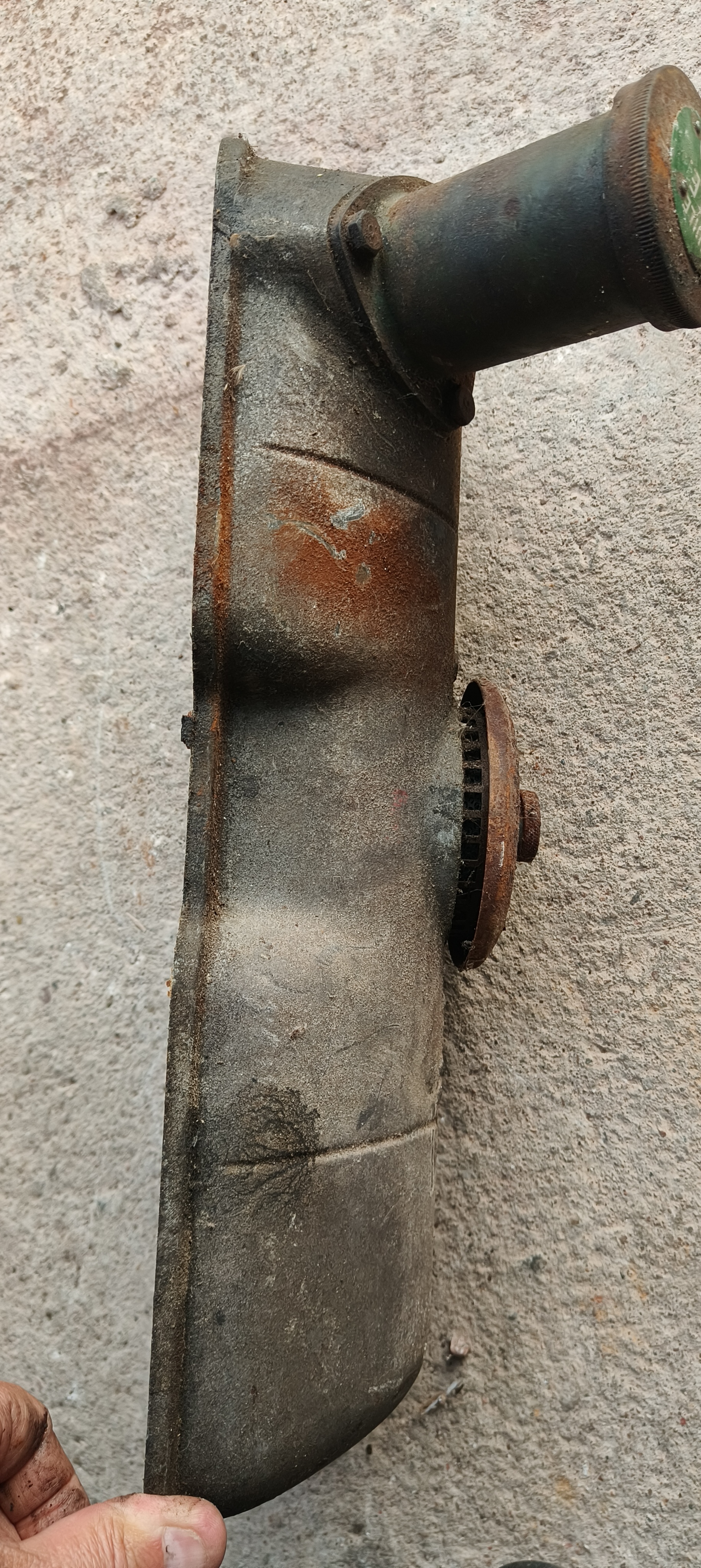 Ventilkåpa tidigt utförande  DS19, Used part
