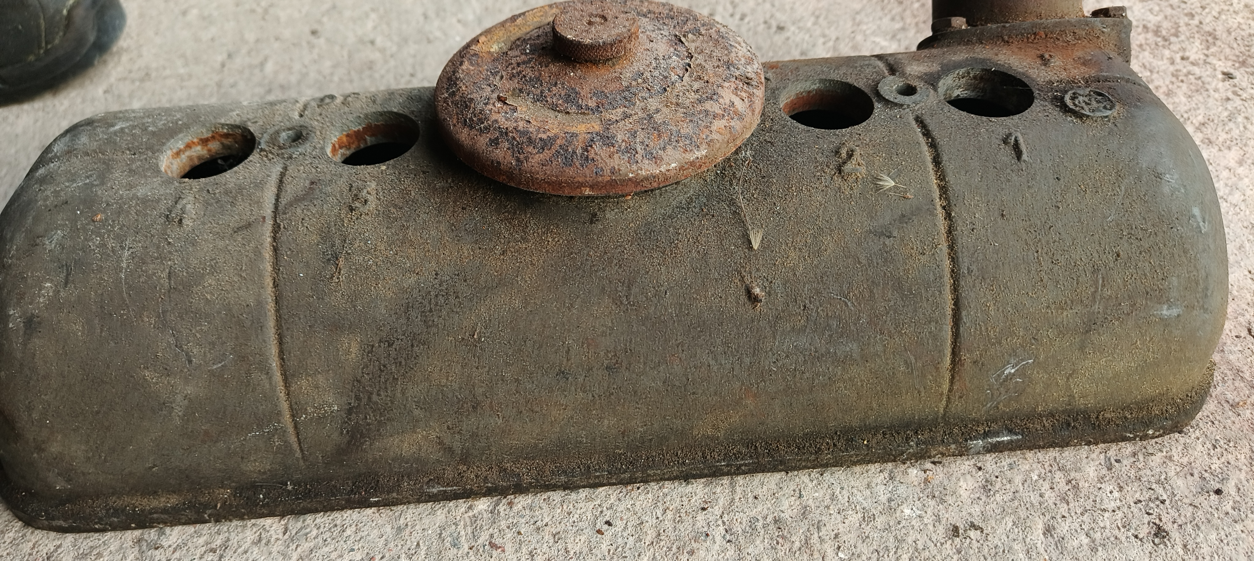 Ventilkåpa tidigt utförande  DS19, Used part - 2
