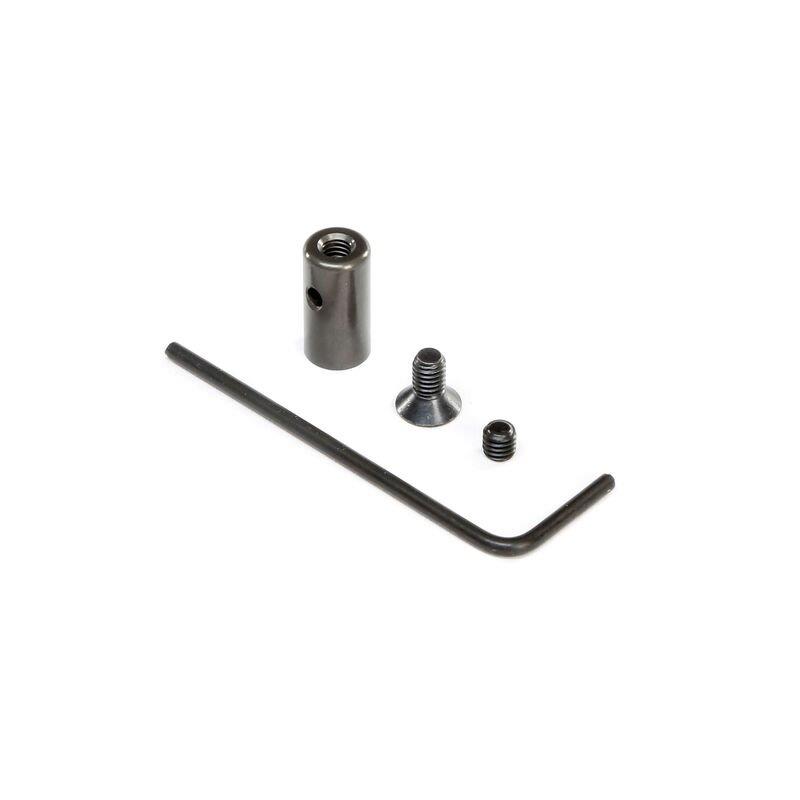 TLR Tuned Pipe Mount and Hardware: 8IGHT-X
