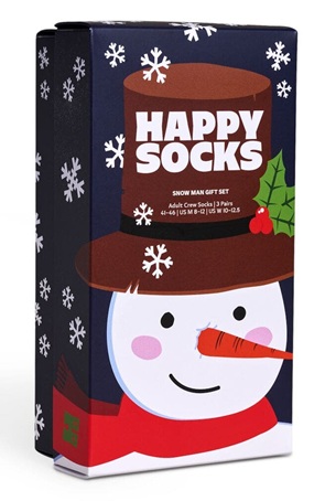 3-Pack Happy Socks Holiday Navy Socks Gift Set - 2