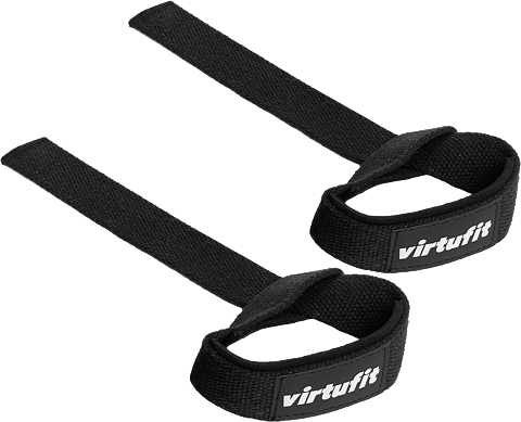 VirtuFit Padded Lifting Straps, black