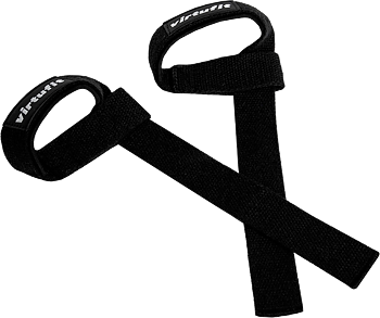 VirtuFit Padded Lifting Straps, black
