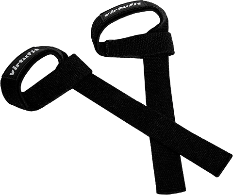 VirtuFit Padded Lifting Straps, black