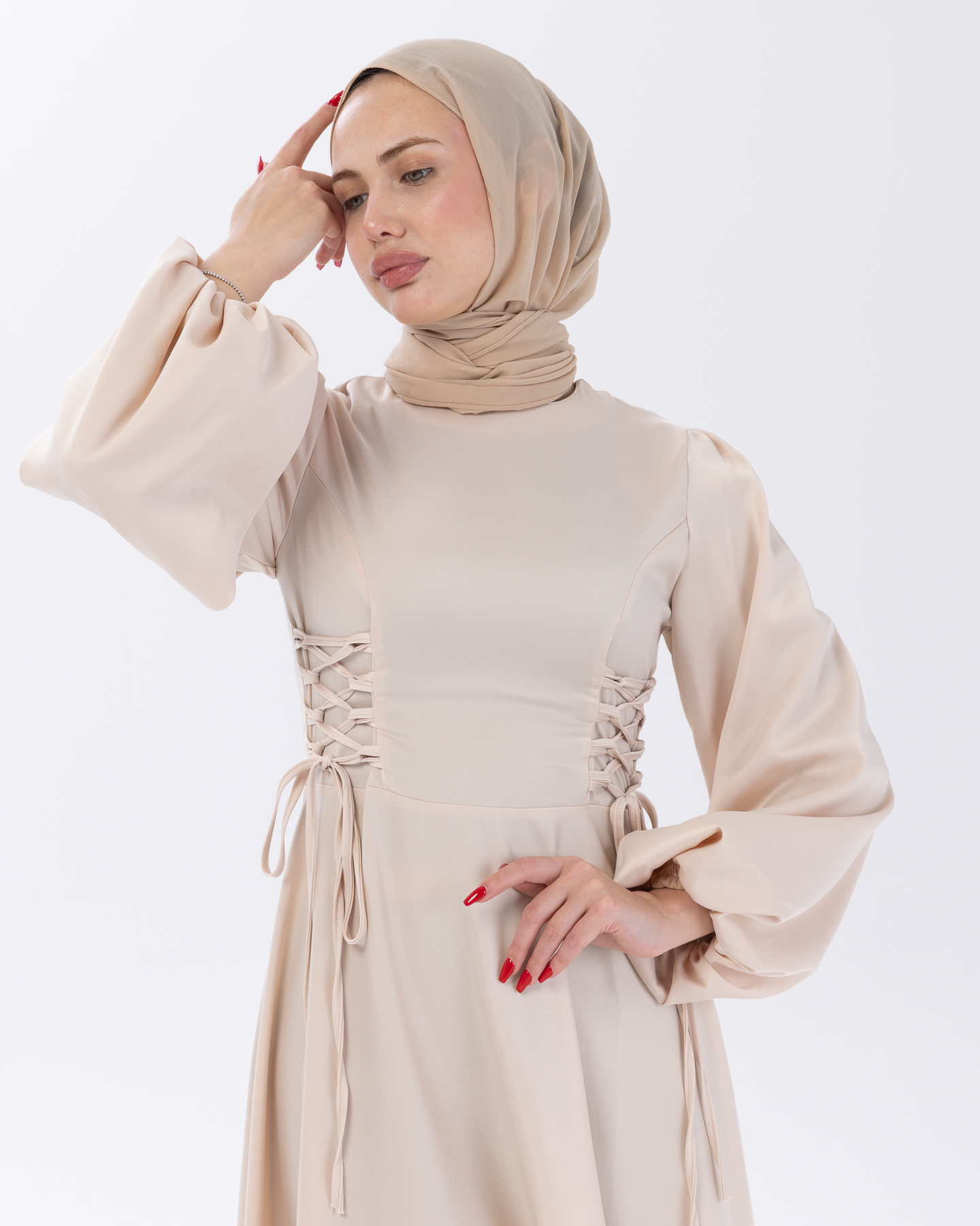 Party dress - Beige - 6