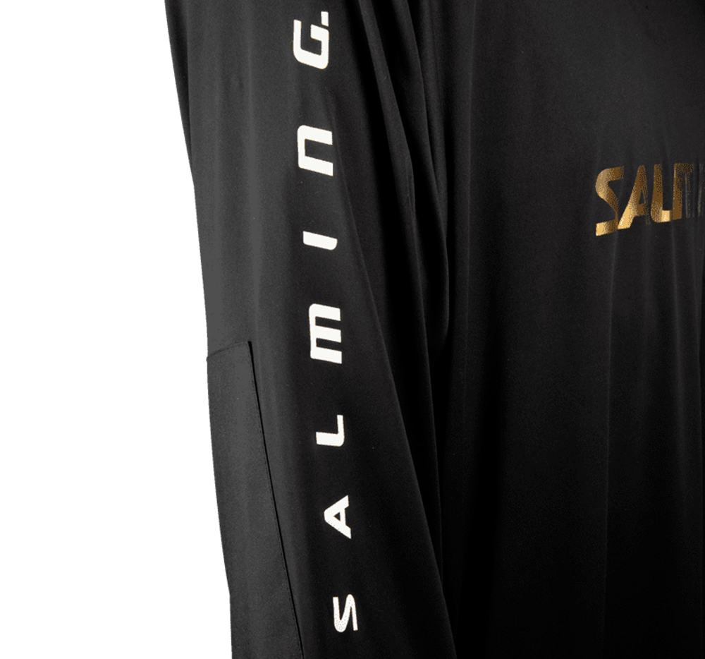 Salming React Goalie Jersey black/white - 3