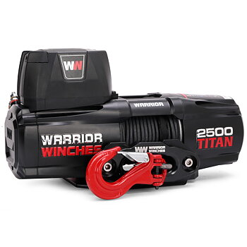 Warrior Titan 2500 dragvinsch / Maxlast: 1134 kg