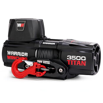 Warrior Titan 3500 dragvinsch / Maxlast: 1588 kg