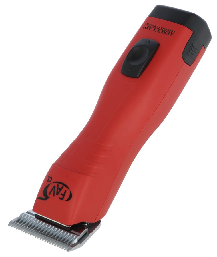 Aesculap FAV5 CL Horse Sladdlös Klippmaskin - Röd