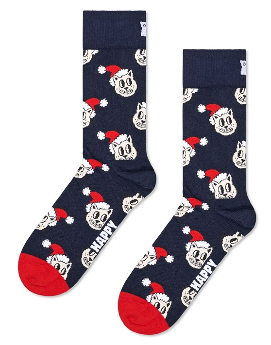 2-Pack Happy Socks Holiday Cat & Dog Socks Gift Set - 3