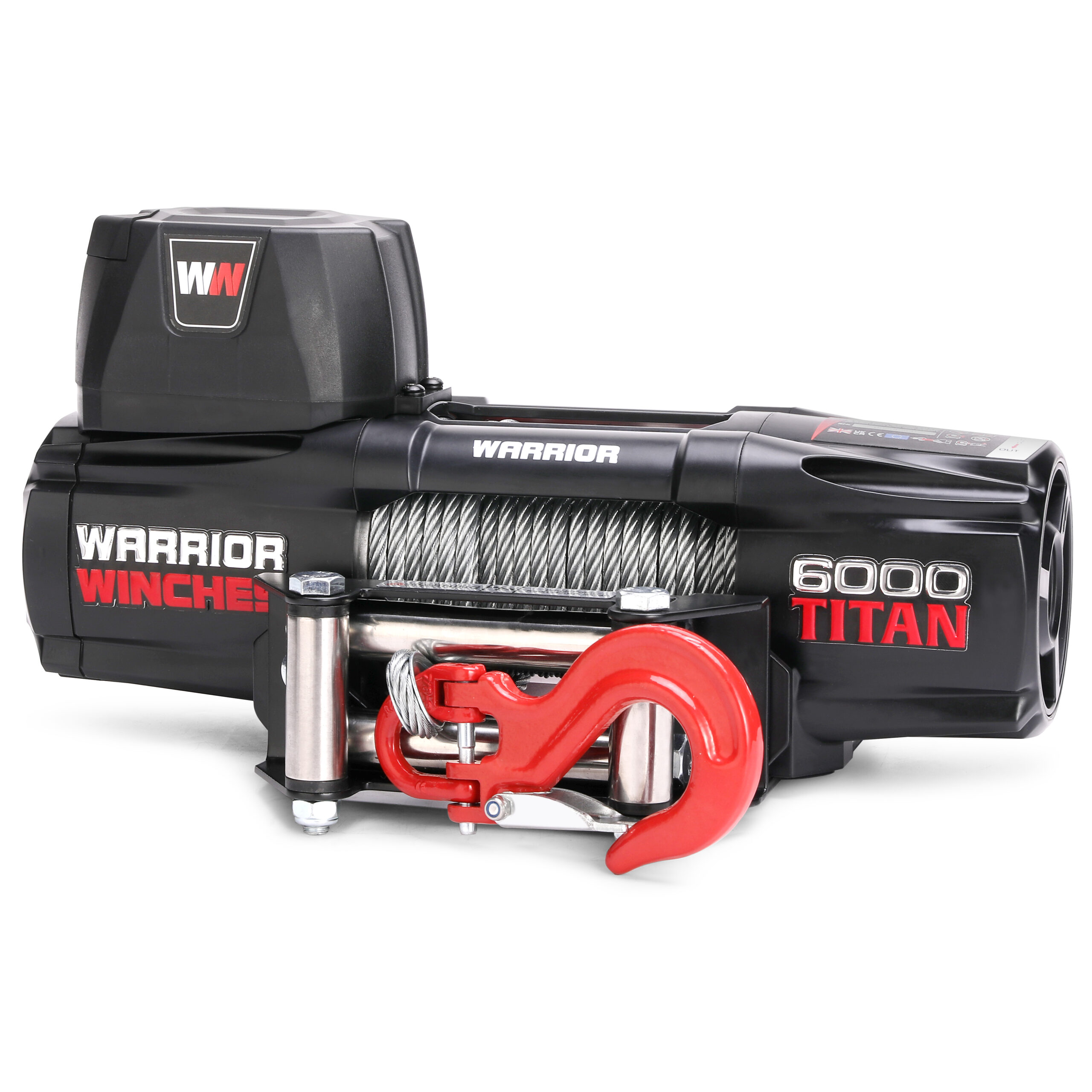 Warrior Titan 6000 dragvinsch / Maxlast: 2722 kg